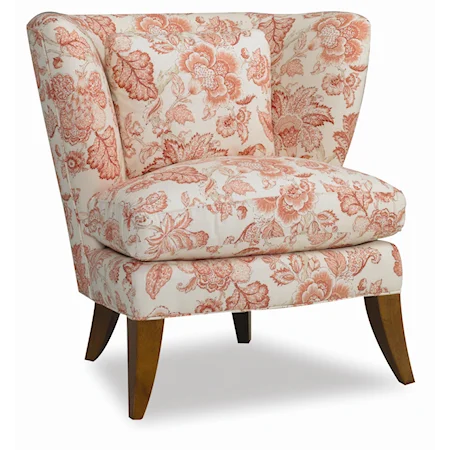 Armless Wing Chair